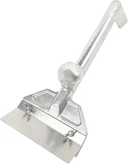 Heavy Duty Griddle Scraper Tool Stainless Steel Blade Grill Scraper for Professional Cooking