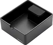 Normcore Compact Espresso Knock Box, Metal Coffee Knock Box, Heavy-Duty Knockbox, Anodized Aluminum, Espresso Accessories for Coffee Grounds, Black