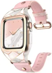 i-Blason Cosmo New for Apple Watch 6/SE/5/4 Watch Case Strap Bands Anti-Scratch