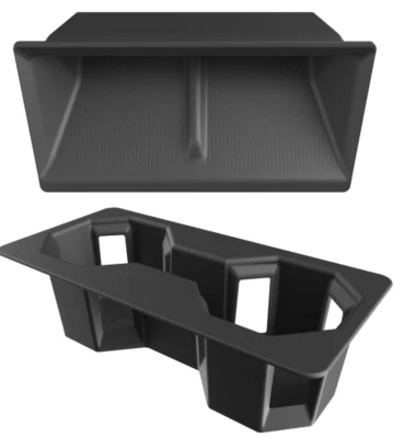 Wireless Charging Mat and Cup Holder Replacement for 23-25 Tesla Cybertruck