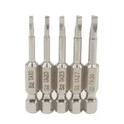 5Set 1/4 Shank Magnetic Screwdriver Bits
