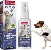 No Chew Spray for Cats, 50ml Anti Scratch Cat Dog Bitter Spray, Anti Chew Behavior Training Sour Spray for Pets to Stay Away from Restricted Areas M/b