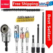 Ultimate 105C Right Angle Drill and Bendable Extension Toolkit for Tight Spaces