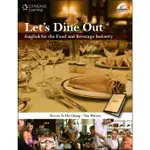 <姆斯>LET'S DINE OUT: ENGLISH FOR THE FOOD AND BEVERAGE INDUSTRY(附光碟) CHANG 9789865840006 <華通書坊/姆斯>