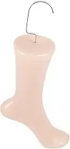 Female Foot Sock Display Model with Hook Plastic Mannequin Stand for Socks and Shoes Practical and Reliable Design for Shop Displays Skin Tone