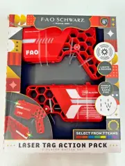 FAO Schwarz Laser Tag Action Pack 2-Player Battle Set (Damaged box)