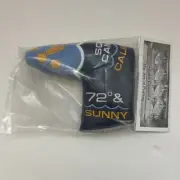 Scotty Cameron 2016 Club Cameron Member Putter head cover Blue 72 Sun Headcover