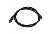 StarTech.com USB-C to USB-C Cable 1m USB 3.1 Gen2 10Gbps Fast Charge Sync Black