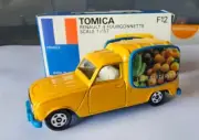 TOMICA F12 - RENAULT 4 FOURGONETTE [YELLOW] ABSOLUTELY MINT VHTF MADE IN JAPAN