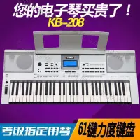 在飛比找蝦皮購物優惠-甄選商城-Yamaha/雅馬哈電子琴KB-208初學演奏考級