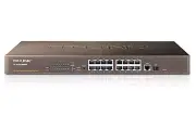 TP-LINK TL-SL2218WEB 16-Port 10/100 + 2xGigabit UplinkWEB SMART RACKMOUNT [f36]