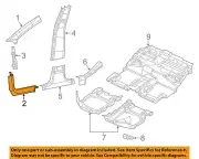 CHRYSLER OEM 19-22 Cherokee Interior Trim-Cowl Kick Panel 1UD18HL1AD