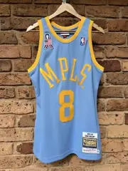 Kobe Bryant Lakers 2001 MPLS Authentic Mitchell & Ness NBA Jersey Sz 40 M BNWT