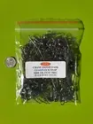50x DFS size 2/0, Crane Rolling Fishing Swivels COASTLOCK SNAP black nickel