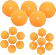 50pcs Table Tennis Balls for Training Equipment Small Plastic Balls for Games Pingpong Trainer Table Tennis Accessories Orange Pp