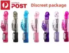 Large Rabbit Vibrator Vibrating Dildo G Spot Clitoris Stimulator Clit Sex Toys