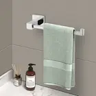 ACA Chrome Single Hand Towel Ring Holder Hook Hanger Stainless Steel Bath Rail