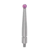 Dial Test Indicator Probe Lever, 2mm Dia Ball Tip M1.4x0.3 Thread 0.82" Length