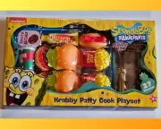 Nickelodeon SpongeBob Squarepants Krusty Krab Krabby Patty Cook Play Food