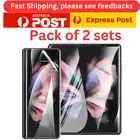 2x For Galaxy Z Fold 6/5/4/3/2 Front/Inside/Both Hydrogel Screen Protector Flexi