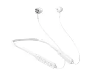Wireless Earphone ic HiFi Sound IPX5 Waterproof Bluetooth-compatible 5.0 Sport Neckband Earbuds for Running-White
