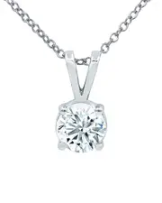 Diana M. Fine Jewelry 14K 1.00 ct. tw. Diamond Solitaire Necklace