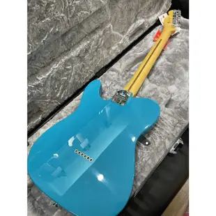 Fender American pro II Tele Miami Blue 電吉他 公司貨 【宛伶樂器】