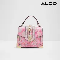 在飛比找momo購物網優惠-【ALDO】MINIBARO-華麗金飾手提包(粉彩色)