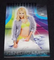 2017 Benchwarmer KENNEDY SUMMERS Dreamgirls #47 Blue Foil Variant/2 Playboy PMOY