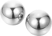 FRCOLOR Massage Health Care Ball Set Pcs Stainless Massage Balls Fitness for Hand Back Therapy