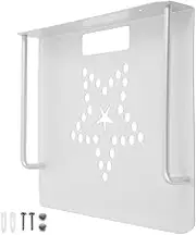 Space Aluminum Router Wall Holder - Floating Shelf for Tv Accessories, DVD Player Bracket, Wireless Router Stand, Wall Mount Shelf for Living Room (White)