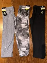 Champion C9 Target Girls Leggings Lot Cropped Capri Set 3 Kids XL 14-16 New NWT