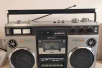 在飛比找露天拍賣優惠-【千代】日本原裝日立TRK-8155收錄機正品放磁帶正常聲音