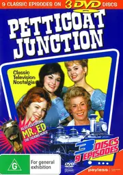 Pettigoat Junction 3 Disc 9 Episodes -DVD Comedy Series Rare Aus Stock New