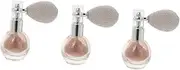 FRCOLOR 3pcs Body Powder Spray Glitter Spray Powder Makeup Powder Spray Glitter Face Spray Powder Glitter for Hair Body Glitter Body Shimmer Cosmetic Glitter Dusting Miss Plastic Highlight