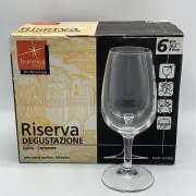 Bormioli Rocco Professional Riserva Calice-Stemware Wine Goblet •Lot of 6 *NEW*