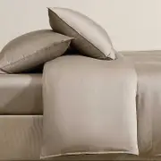 Calvin Klein Earth Collection Cotton Sateen 3 Piece Duvet Cover Set, King