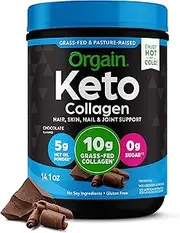 ORGAIN Keto Collagen Chocolate 400 g