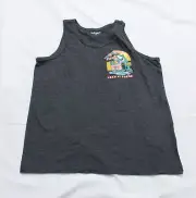 Old Navy Boys' Softest Graphic Keep It Fresh Tank Top RP9 Grey Medium NWT