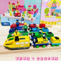 在飛比找蝦皮購物優惠-🏅台灣倍樂【相容🌈IKEA+TOMY】電動火車頭 木製軌道火