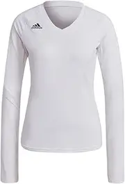 [adidas] Quickset Longsleeve Jersey - Womens Volleyball XL White-Black