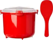 Sistema 1110ZS Microwave Rice Cooker 2.6 L Dishwasher Safe Small Rice Cooker