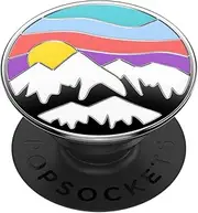 PopSockets: PopGrip - Expanding Stand and Grip with a Swappable Top for Phones & Tablets - Enamel Altitude Adjustment
