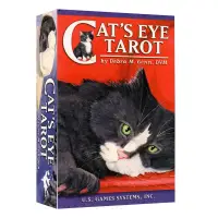 在飛比找蝦皮商城優惠-貓眼靈視塔羅牌,贈中文翻譯｜貓星人塔羅 Cat’s Eye 