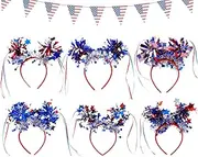 [Generic] 4th Of July Headband - 4th Of July Headpiece - Favors Decorations Headbands For Memorial Day, Labor For Memorial Day, Labor Day, Birthday Party, Wedding Decoration