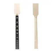 Maple Guitar Neck with Ebony wood fretboard diy replacement for 24 fret 25.5inch