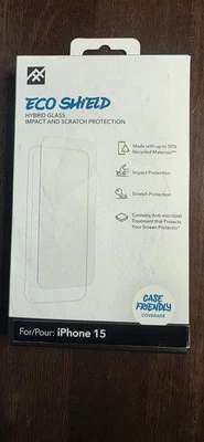 ZAGG Brand iFrogz Apple iPhone 15 Pro Max Glass Shield Screen Protector NEW!