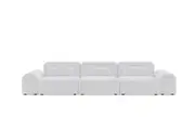 Brosa Memphis Modular 3 Seater Sofa with Armrest (Grey)