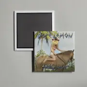 DOPE LEMON - Smooth Big Cat Album Cover Locker Fridge Magnet