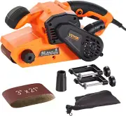 VEVOR 7AMP Belt Sander, 3" x 21" Belt Sanders for Woodworking with 6 Speeds with